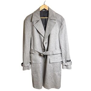 NWT Tasso Elba Wool & Cashmere Belted Coat size: 46R
